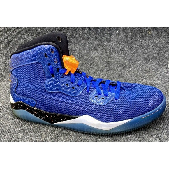 🔥 Air Jordan CP3.VIII AE Blue/Black/Orange Chris Paul PE 807541-405 Sz 12.5 - Picture 1 of 13